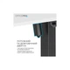 Комп'ютерний стіл OfficePro ODE1670WB White/Black (ODE1670WB) OfficePro ODE1670WB 903587 - зображення 5