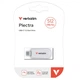 USB флеш накопичувач Verbatim 512GB Plectra White USB-C (30231) Verbatim 30231 912908 - зображення 2