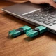 USB флеш накопичувач Kingston 128GB DataTraveler Duo USB 3.2 / Type-C Black/Green (DTDEG2/128GB) Kingston DTDEG2/128GB 924270 - зображення 11