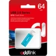 USB флеш накопитель AddLink 64GB U12 Aqua USB 2.0 (ad64GBU12A2) AddLink ad64GBU12A2 912078 - изображение 2