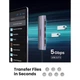 Концентратор Ugreen USB-C to 3xUSB 3.0 + HDMI + SD/TF CM195 gray (70410) UGREEN 70410 908582 - зображення 6