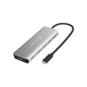 Концентратор J5create USB-C 7-in-1 USB 3.2 + USB-C PD + HDMI 4K + DisplayPort + SD/TF gray (JCD401-N) J5create JCD401-N 908691 - зображення 2