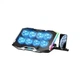 Підставка до ноутбука IceCoorel 10-17", 8*70mm, 2*USB, + LCD, 410x297x40mm, RGB (K10) IceCoorel K10 908492 - зображення 1