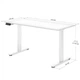 Компьютерный стол Mealux PowerDesk Duo White (EVO-242 Duo W/W) Mealux EVO-242 Duo W/W 903491 - изображение 2