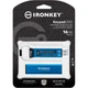 USB флеш накопитель Kingston 16GB IronKey Keypad 200 Blue USB 3.2 (IKKP200/16GB) Kingston IKKP200/16GB 912433 - изображение 6