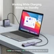 Концентратор Ugreen USB3.1 Type-C to HDMI/USB 3.0x2/RJ45/SD/TF/PD 100W CM512 (60515) UGREEN 60515 908163 - зображення 7