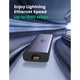 Концентратор Ugreen USB3.1 Type-C to HDMI/USB 3.0x2/RJ45/SD/TF/PD 100W CM512 (60515) UGREEN 60515 908163 - зображення 10