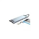 Порт-реплікатор Dynamode 11-in-1 USB-C to HDTV 4K/30Hz, VGA, 1хUSB3.0, RJ45, Type-C PD, Audio, SD/MicroSD (BYL-2003) Dynamode BYL-2003 907259 - зображення 3