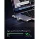 Концентратор Ugreen 2xUSB-C to HDMI + 2xUSB 3.0 + SD/TF + USB-C CM380 gray (80856) UGREEN 80856 908592 - зображення 5