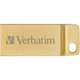 USB флеш накопичувач Verbatim 64GB Metal Executive Gold USB 3.0 (99106) Verbatim 99106 912124 - зображення 1