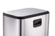 Відро для сміття з плавним закриттям прямокутне Mixxus Cubic-TC0105 SS Color 5л колір наржавійка (MI7088) - зображення 4