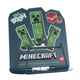 Подставка для учебников Yes Minecraft Creeper зеленая металлическая фигурная (470525) - изображение 1