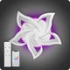 Люстра світлодіодна 517 Light 3color з пультом 80Вт Білий (02072) - зображення 2
