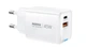 Зарядное устройство для Remax CA05 GaN USB/Type-C 45W White - изображение 1