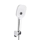 Змішувач для ванни Qtap Gemini (з душовим гарнітуром) QTGEM259CRW45683 Chrome/White - зображення 4