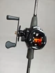 Мультипликаторная катушка FishMX 2000 (Low Profile) Жёлтая для правой и левой руки спиннинга рыбалки права - изображение 7