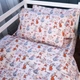 Простынь MirSon Бязь 17-0530 Bambi 150 х 220 см (2200003676242) - изображение 1