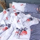 Простынь MirSon Бязь 17-0846 Flamingo Mood 150 х 220 см (2200011668758) - изображение 2