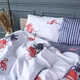 Простынь MirSon Бязь 17-0846 Flamingo Mood 150 х 220 см (2200011668758) - изображение 3