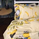 Комплект постельного белья MirSon Бязь 17-0808 Minions and bananas 175 x 210 см (2200011492704) - изображение 3