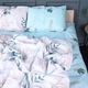 Простынь MirSon Бязь 17-0845 Pastel Garden 150 х 220 см (2200011668253) - изображение 3