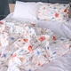 Простынь MirSon Бязь 17-0814 Poppies 150 х 220 см (2200011495903) - изображение 2