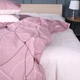Простирадло MirSon Бязь 17-0810 Accents pink 200 х 220 см (2200011493916) - зображення 1