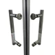 Душевая кабина без поддона Koer SR SC03-90x90x200-TR-02 прозрачное стекло Easy Clean 6мм SS Color (KR5680) - изображение 4