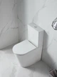 Унитаз-компакт MIXXUS PREMIUM санитарная фарфоровая 625x390x845 мм белый (607714) - изображение 3