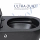 Унитаз подвесной Qtap Scorpio Ultra Quiet безобедочный с сиденьем Soft-close черный для ванной туалетный унитаз (600753) - изображение 5