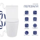 Напольный унитаз Qtap Swan Eco Ultra Quiet белый с сиденьем Soft-close для ванной комнаты безобедочный (601176) - изображение 2