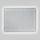 Зеркало MIXXUS PREMIUM безмедное 80x60 см с сенсорной LED подсветкой с регулятором яркости (616227) - изображение 9