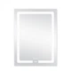 Дзеркало Lidz з LED-підсвічуванням Touch антизапотіванням для ванної кімнати сенсорне дзеркало 600х800 (600509) - зображення 4