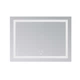 Зеркало Lidz с LED-подсветкой Touch для ванной комнаты антизапотевания регулировка яркости (601249) - изображение 3