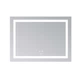 Зеркало Lidz с LED-подсветкой Touch для ванной комнаты антизапотевания регулировка яркости (601249) - изображение 4