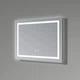 Зеркало Qtap с LED подсветкой 700х500 антизапотевания для ванной комнаты сенсорный димер для освещения (601143) - изображение 8