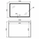 Зеркало Qtap с LED-подсветкой Touch антизапотевания для ванной комнаты с димером регулировки яркости (601286) - изображение 2