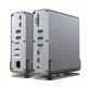 Док-станция 15в1 3xHDTV, розширення на 3 екрани, MST 4K60Hz для Macbook/MSI/Asus/Samsung/Dell/Lenovo/HP/Acer - изображение 1