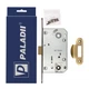 Врезной замок межкомнатных дверей Paladii Kevlar WC 410B PVC-1 AB ПМ007 96*50*18 мм бронза - изображение 2