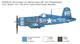 Збірна модель 1:72 літак F4U-4 Corsair - Korean War Italeri 1453 - изображение 5