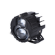 Светодиодная LED фара для мотоцикла и спецтехники (32W, 12-50V) - Двойная линза с красной подсветкой - изображение 3