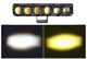 Светодиодная LED балка (фара) 6-Eye Pro: Мощность 90 Вт, Бело-Желтый свет - изображение 1