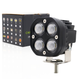 Светодиодная LED-фара дополнительного света 40W (Белое + Желтый свет) - Универсальная ПТФ - изображение 3