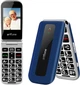 Мобільний телефон для літніх людей artfone F20 2G Dual SIM з кнопкою SOS, синій (без української та російської мови) - зображення 1