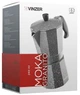 Гейзерная кофеварка Vinzer Moka Granito 6 чашек 50398 - изображение 3