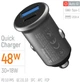 Автомобильное зарядное устройство для ColorWay 2USB (Type-C PD30W + USB QC3.0 18W) (48W) Gray (CW-CHA065PD-GR) - изображение 6