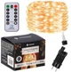 Світлодіодна гірлянда-нитка Springos CL0082 200 LED Теплий білий (5907719401171) - зображення 12
