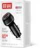 Автомобильное зарядное устройство для ColorWay 2USB (Type-C PD65W + USB QC3.0 18W) (83W) Black (CW-CHA068PD-BK) - изображение 5