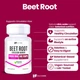 Добавка преміум-класу органічний порошок буряка Healthfare Beet Root 2000mg 60 капсул - зображення 2
