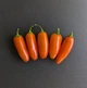 Перец острый Jalapeno Orange семена (5 шт) оранжевый Халапеньйо до 8 000 SHU - изображение 3